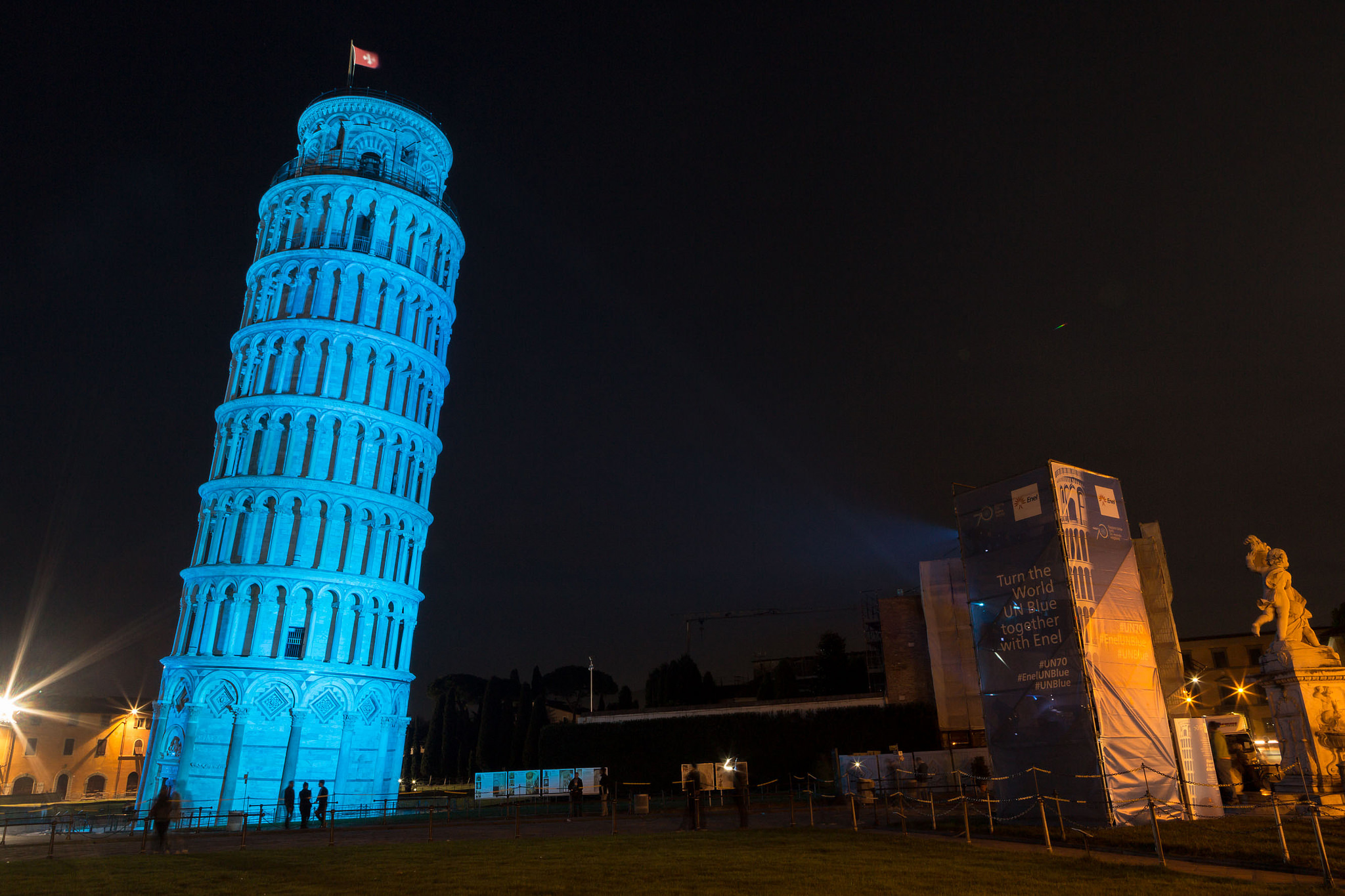 Pisa Leaning Tower, Piazza del Duomo, Italy. Credit: Luca Briganti for Enel/ UN Information Centre/ Flickr