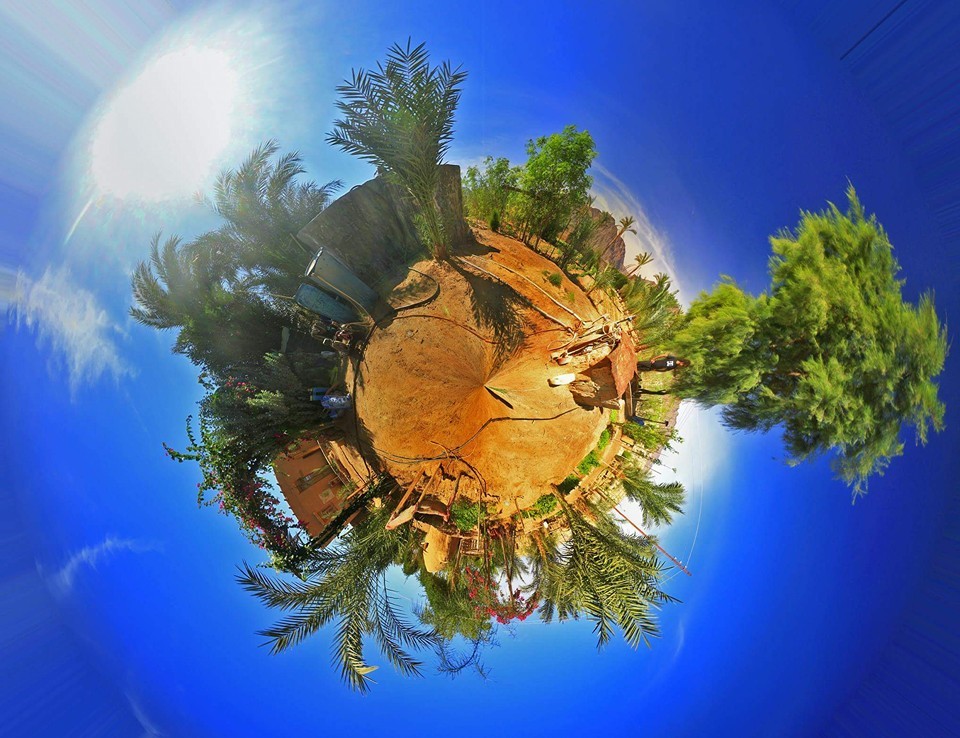 360 degrees panorama image of Habiba Organic Farm. Source: HOF Facebook page