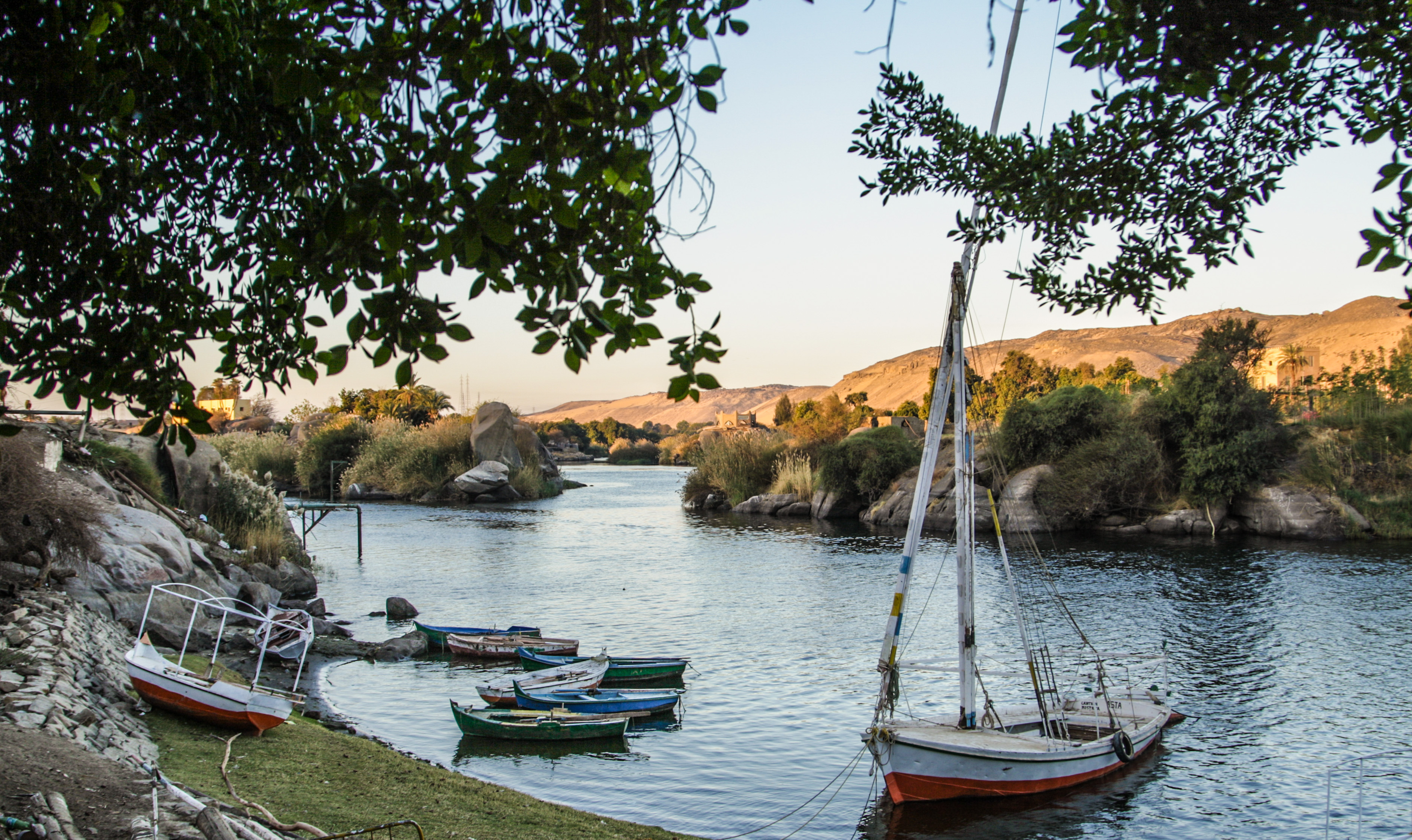 Elephantine Island in Aswan. Credit: Enas El Masry