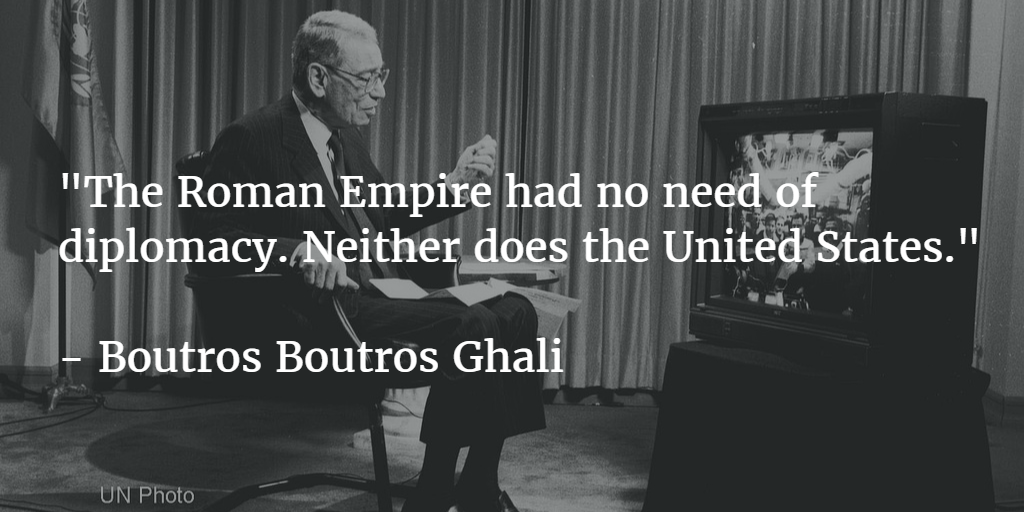 10 Memorable Quotes by Former UN Secretary General Boutros Boutros