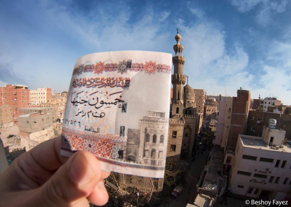 In order to take the best shot of Abo Hreba mosque, Fayez had to stand on top of pigeon tower 7 different times.