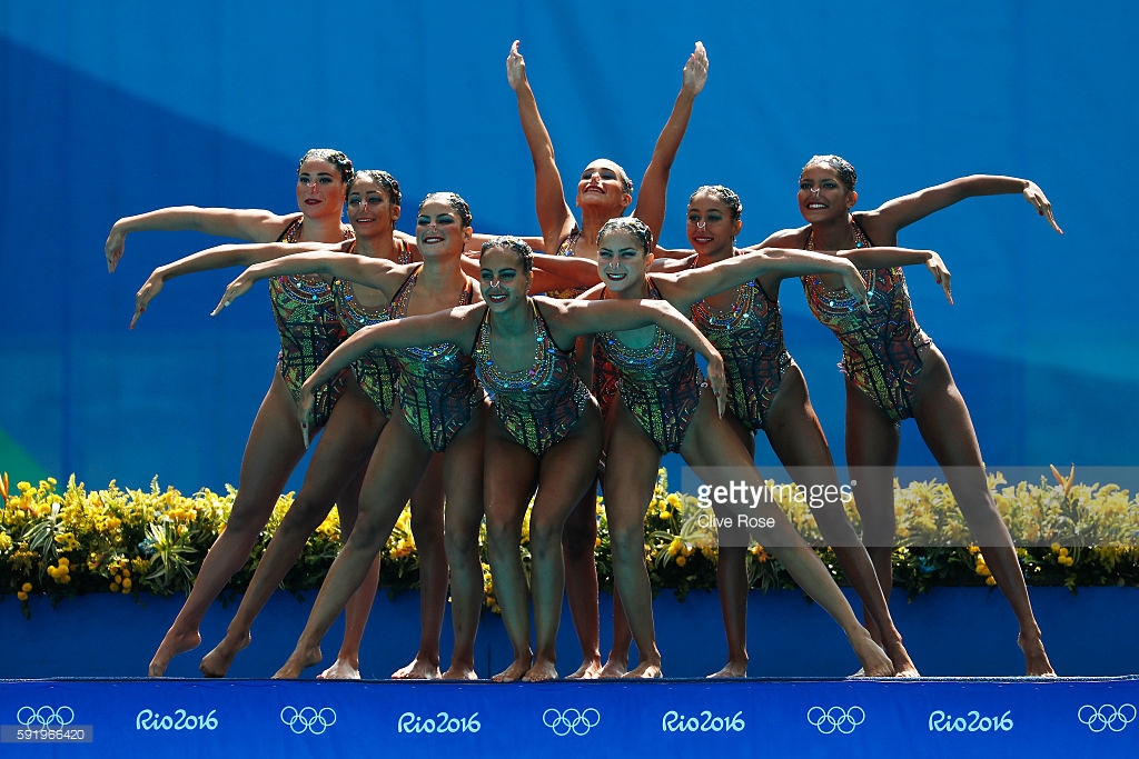 Egypt’s Synchronized Swimming Team Beats Australia at Rio Olympics