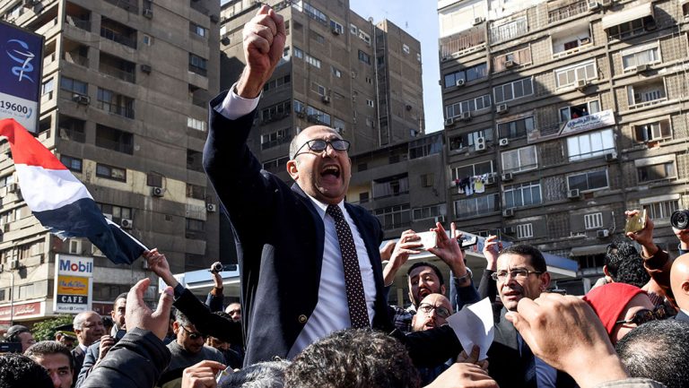 Rights Lawyer Khaled Ali Released On Bail Pending Trial Egyptian Streets