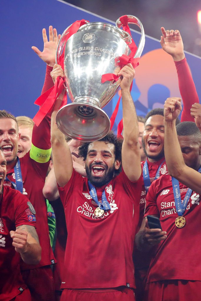 : 2019 2020 Mohamed Salah #11 Champions League Winner