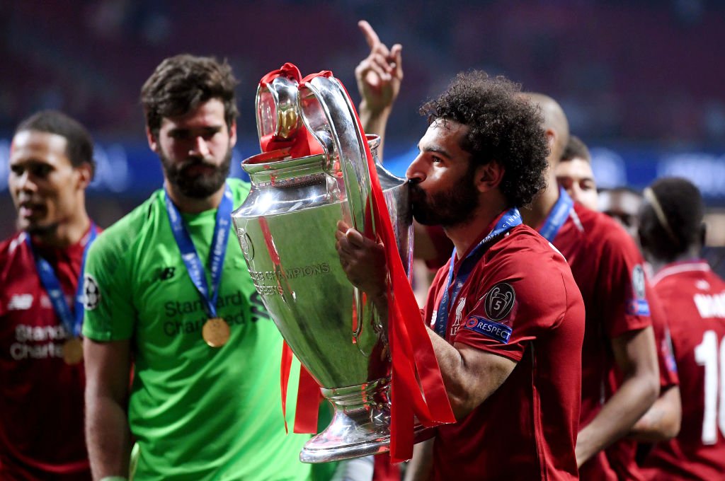 In Photos: Mohamed Salah Celebrates Incredible Champions ...