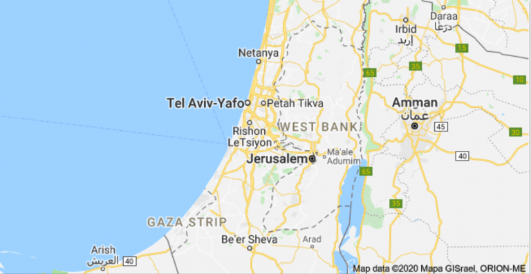 Google Maps and Palestine: What the Annexation Means for the West Bank ...