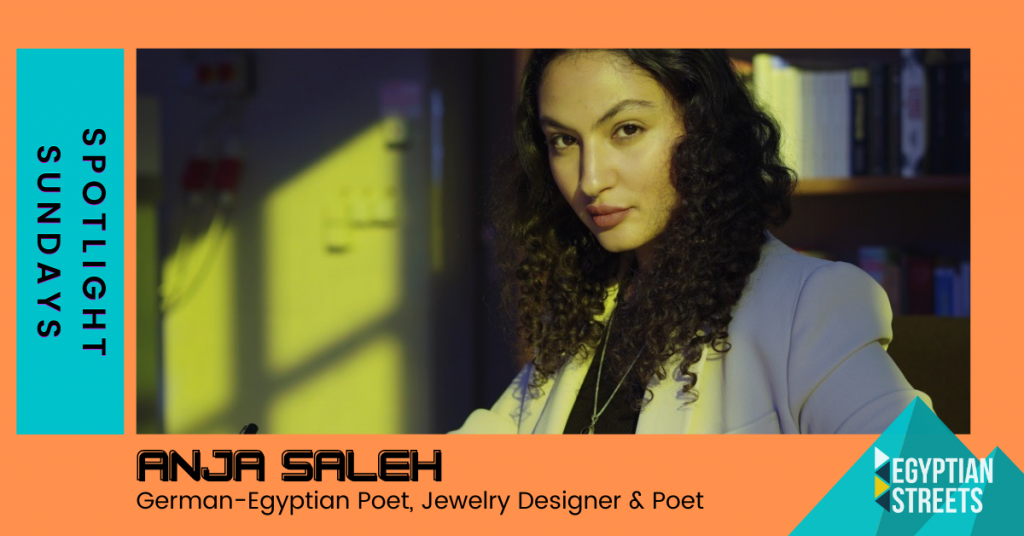 Anja Saleh: German-Egyptian Poet and Designer Tackling Memory Culture and Heritage
