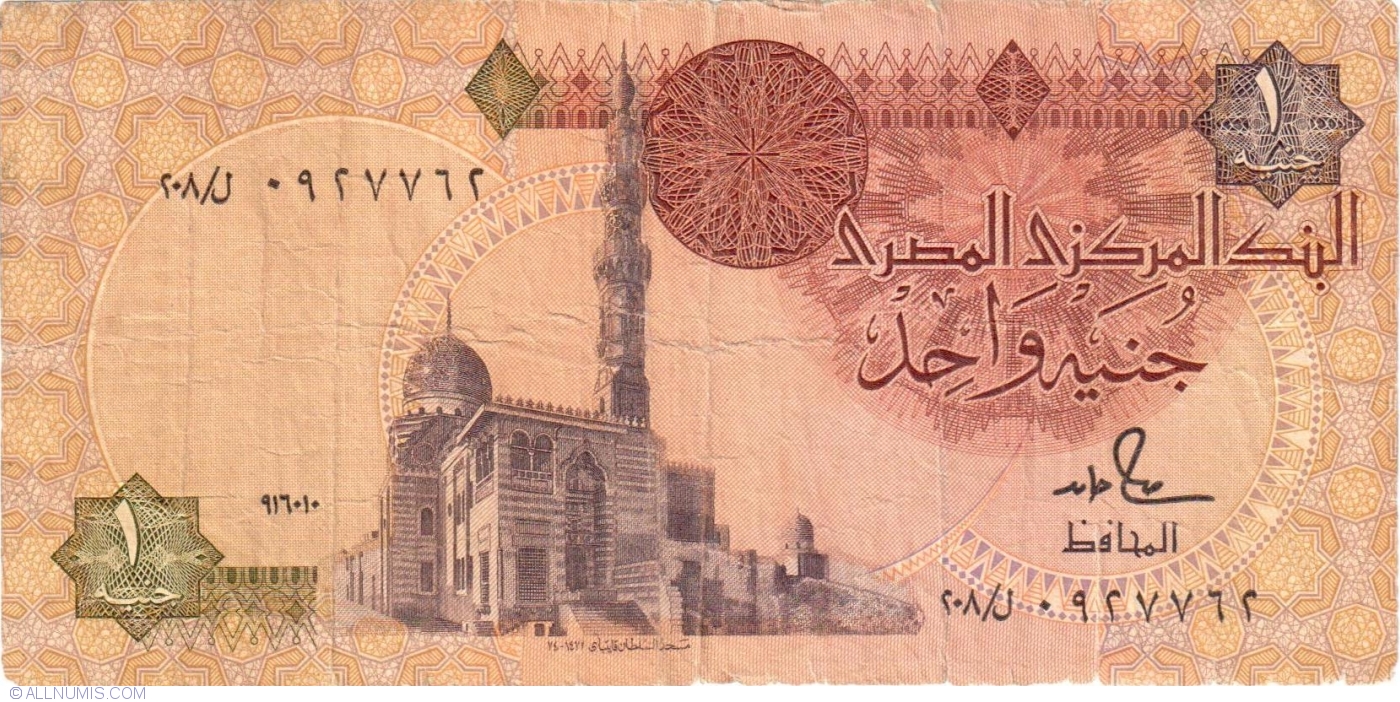 Visual Evolution of The Egyptian Pound Egyptian Streets