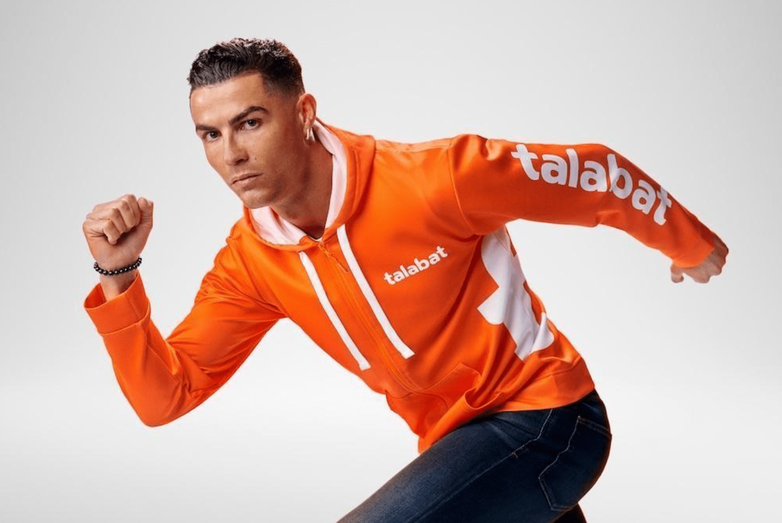 cristiano ronaldo orange jersey