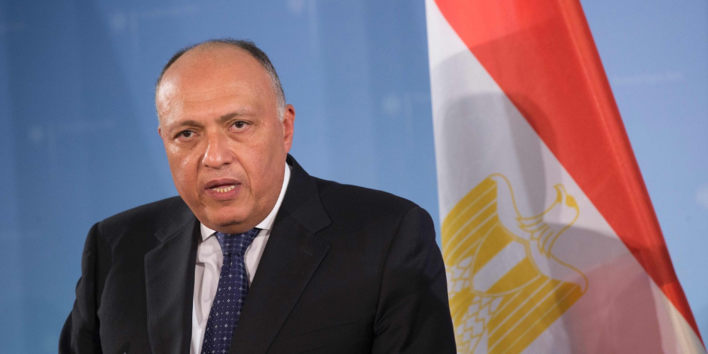 Climate, Cooperation, Peace and Security: Egypts FM Shoukry Heads Egyptian...