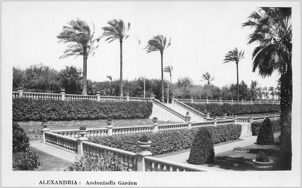 Alexandria’s Antoniadis Gardens: Between Historical Remembrance and ...