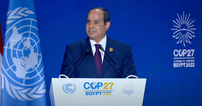 Al-Sisi Pleads For End To Russia-Ukraine War At COP27 Launch | Egyptian ...