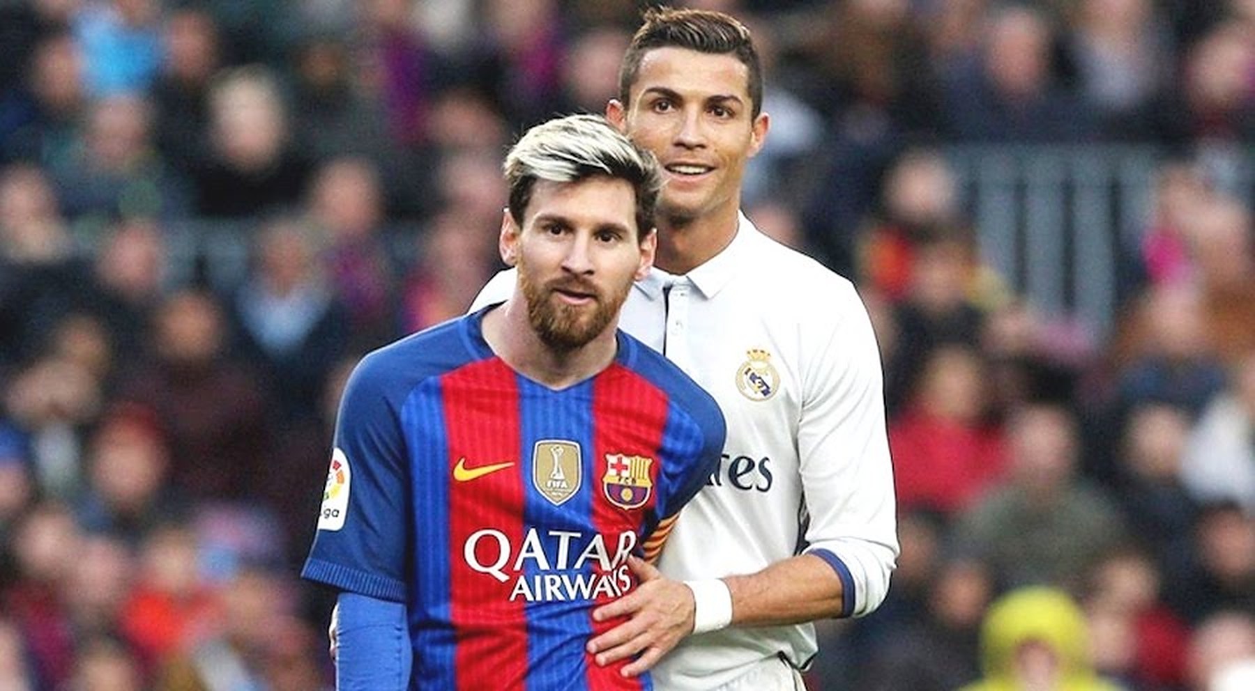 Messi, Ronaldo begin World Cup mind games with identical social