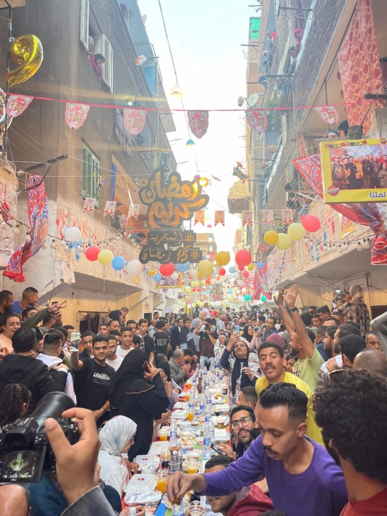 In Photos: Celebrating Ramadan at Egypt’s Longest Iftar Table in ...