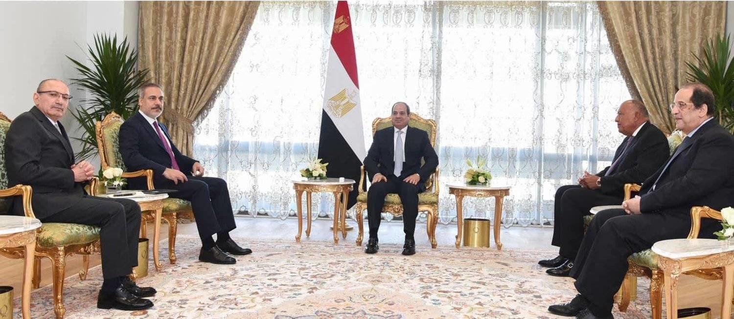 Egyptian and Turkish Foreign Ministers Meet to Discuss Gaza Situation and Ceasefire Efforts thumbnail