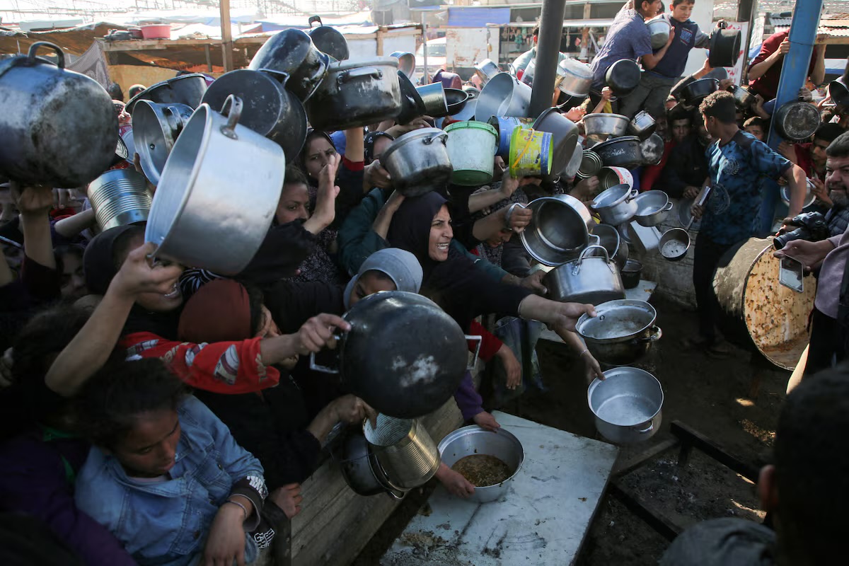 Israel Allows “Basic Amount” of Food into Gaza
