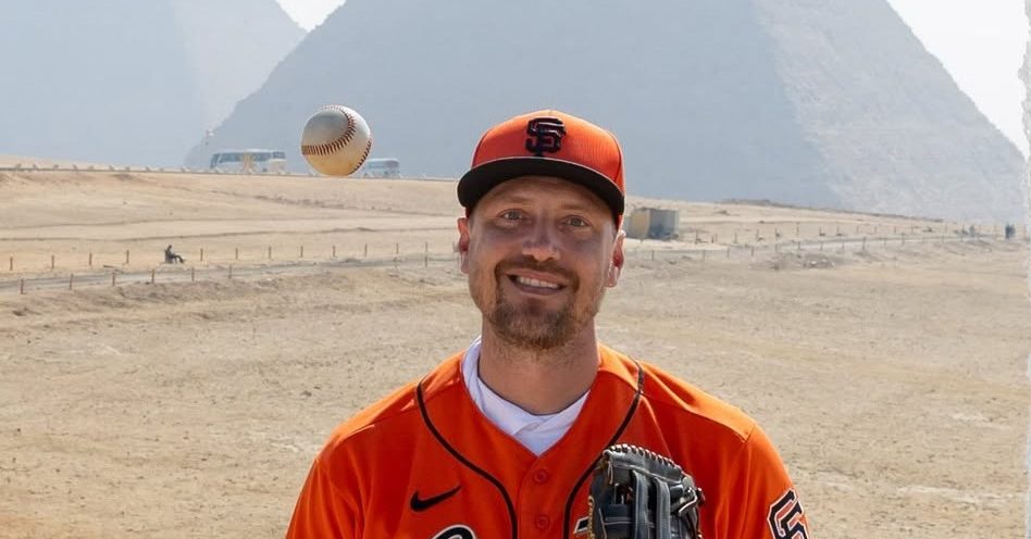Hunter Pence Brings Baseball to Egypt for the First Time