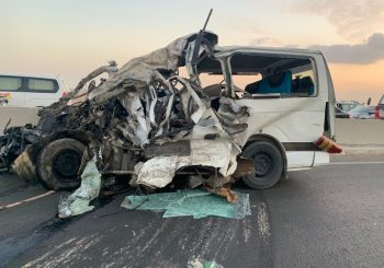 Road accident in Menoufia Egypt.