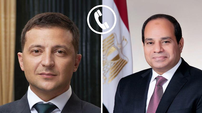 Egypt and Ukraine Leaders Call for De-escalation in the Middle East and Diplomatic Resolution to Ongoing Conflicts